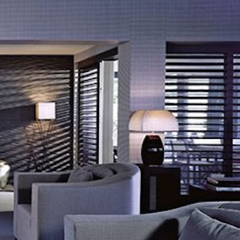 Armani house shutters