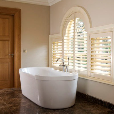 designer bathroom shutters