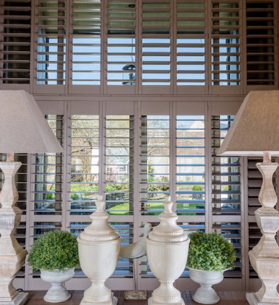 Plantation shutters