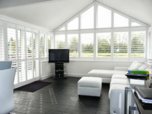 eample of Shutters Sandbanks in a modern conversion