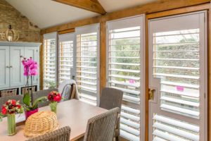 What are shutters made of? These are made of Lockwood