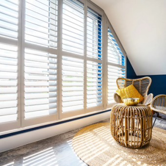 Plantation Shutters for Dividers